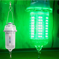 FUNKS Fishing Lights Led Underwater Rechargeable Green Submersible Battery Powered Night Fishing Bakushin Pro