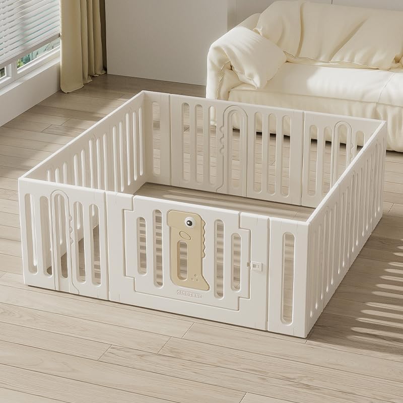 Baby playpen Large playpen for Babies and ToddlersIndoor & Outdoor Play Yard for BabiesBaby Play PenBaby Fence Play AreaBaby gate playpen(59 * 59